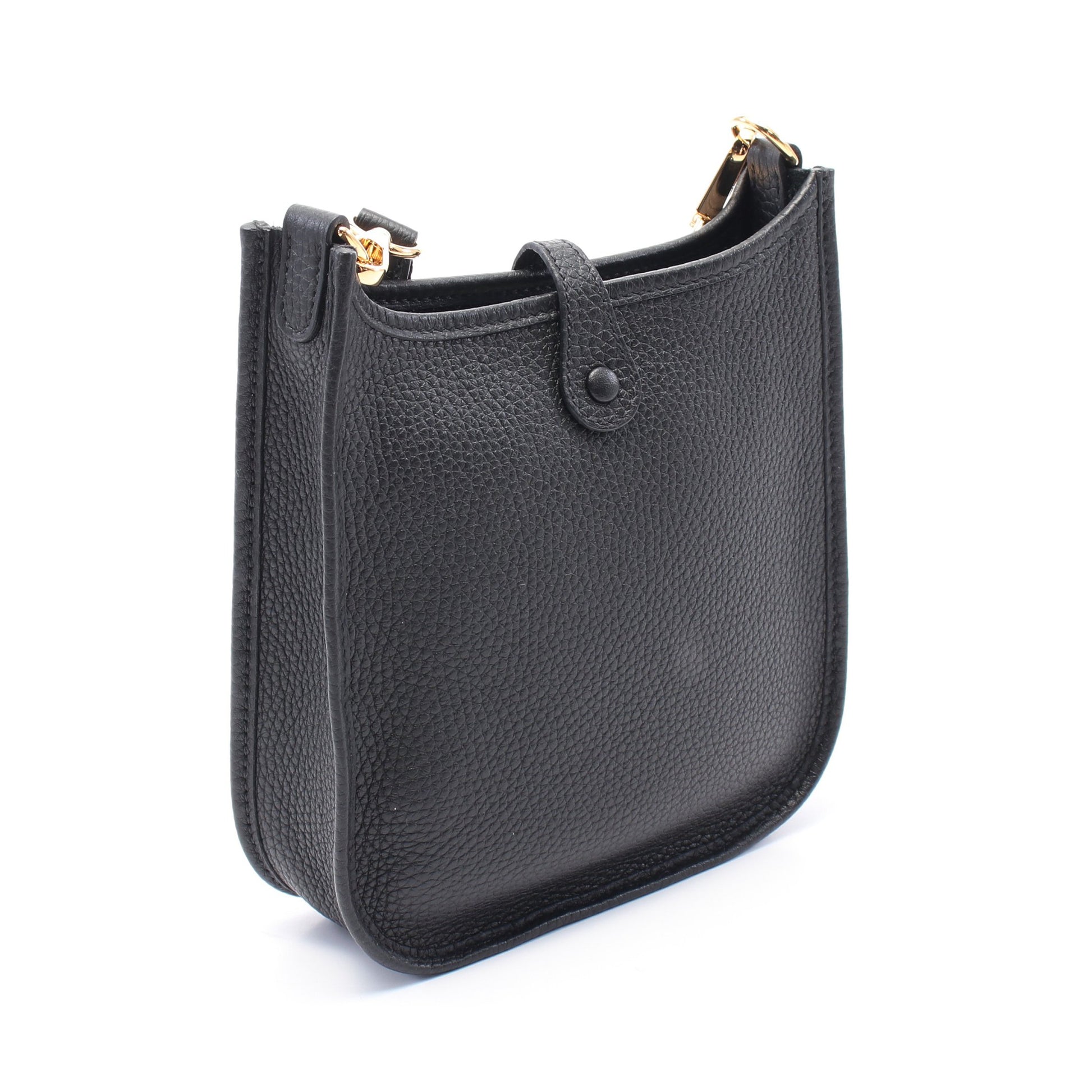 エヴリンTPM ショルダーバッグ トリヨンクレマンス ブラック ゴールド金具 Z刻印 エルメス バッグ HERMES
