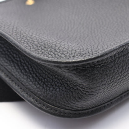 エヴリンTPM ショルダーバッグ トリヨンクレマンス ブラック ゴールド金具 Z刻印 エルメス バッグ HERMES