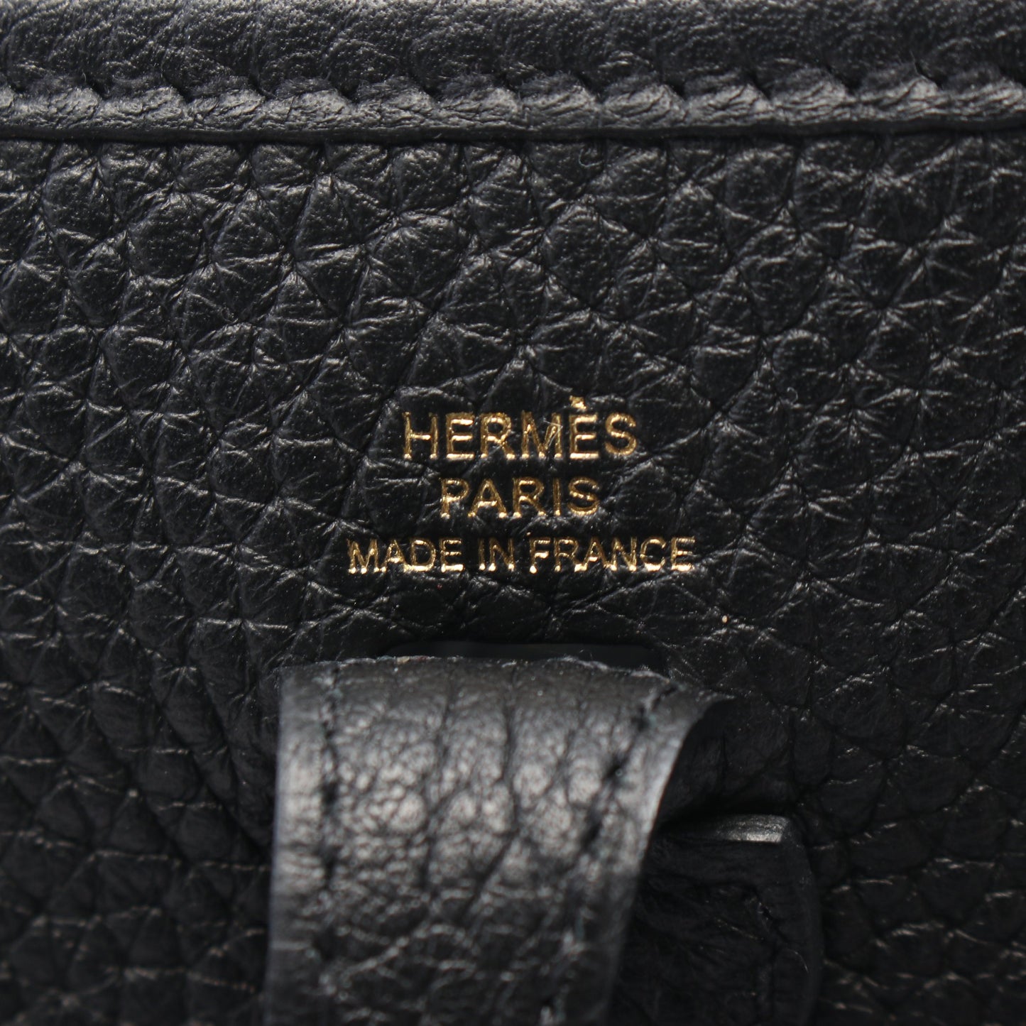 エヴリンTPM ショルダーバッグ トリヨンクレマンス ブラック ゴールド金具 Z刻印 エルメス バッグ HERMES