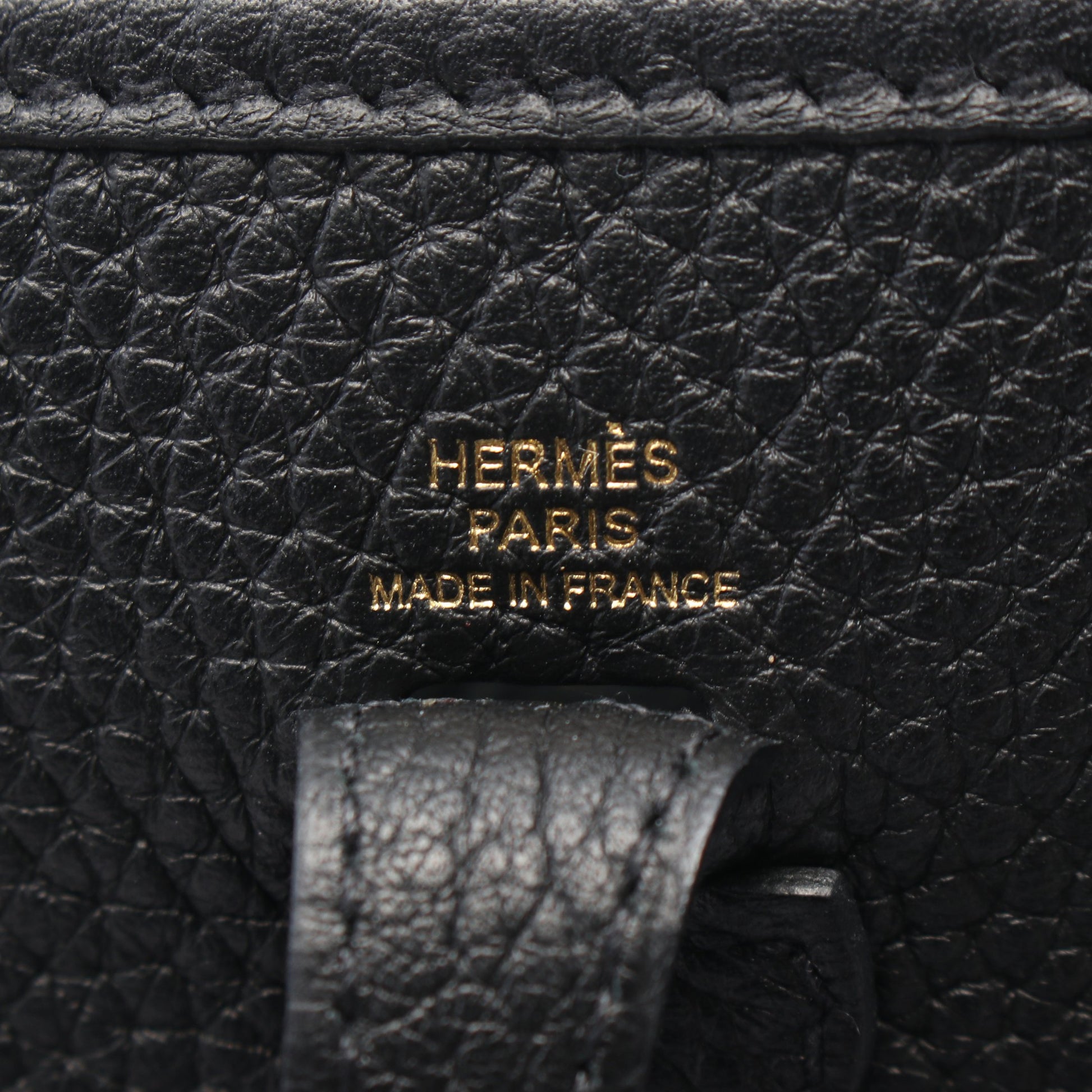 エヴリンTPM ショルダーバッグ トリヨンクレマンス ブラック ゴールド金具 Z刻印 エルメス バッグ HERMES