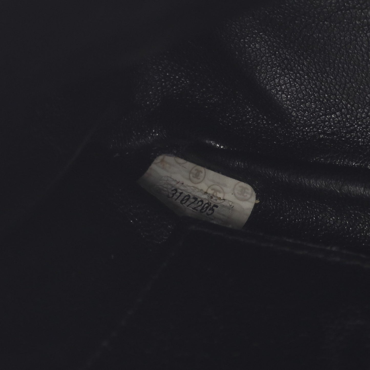 マドモアゼル チェーンショルダーバッグ タッセル ラムスキン ブラック ゴールド金具 シャネル バッグ CHANEL