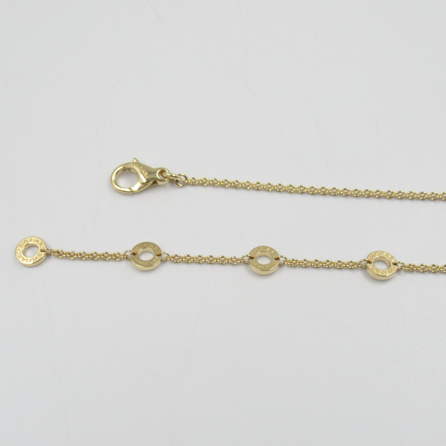 パレンテシ ネックレス ダイヤ ネックレス K18（イエローゴールド） ダイヤモンド クリア ブルガリ アクセサリー BVLGARI