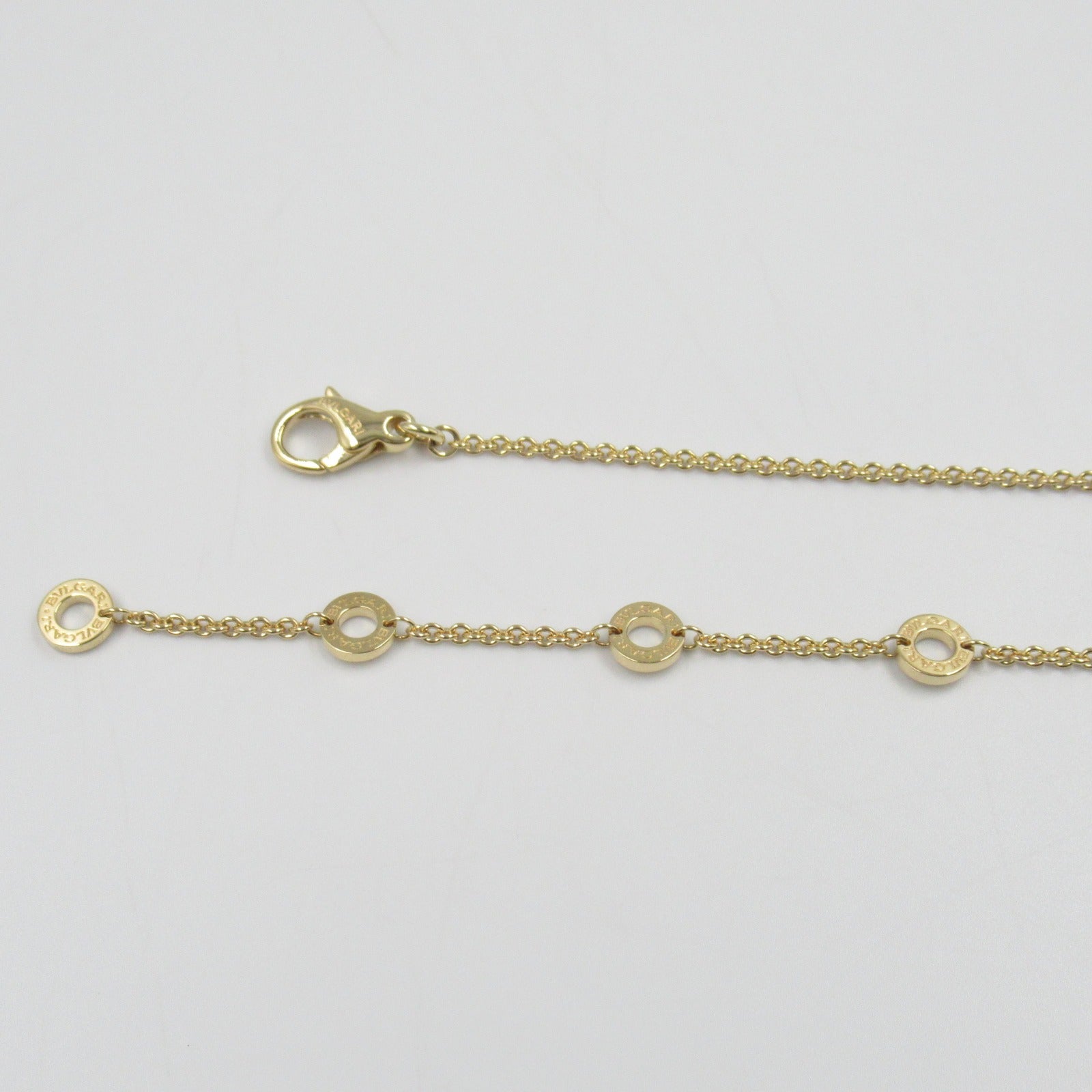 パレンテシ ネックレス ダイヤ ネックレス K18（イエローゴールド） ダイヤモンド クリア ブルガリ アクセサリー BVLGARI
