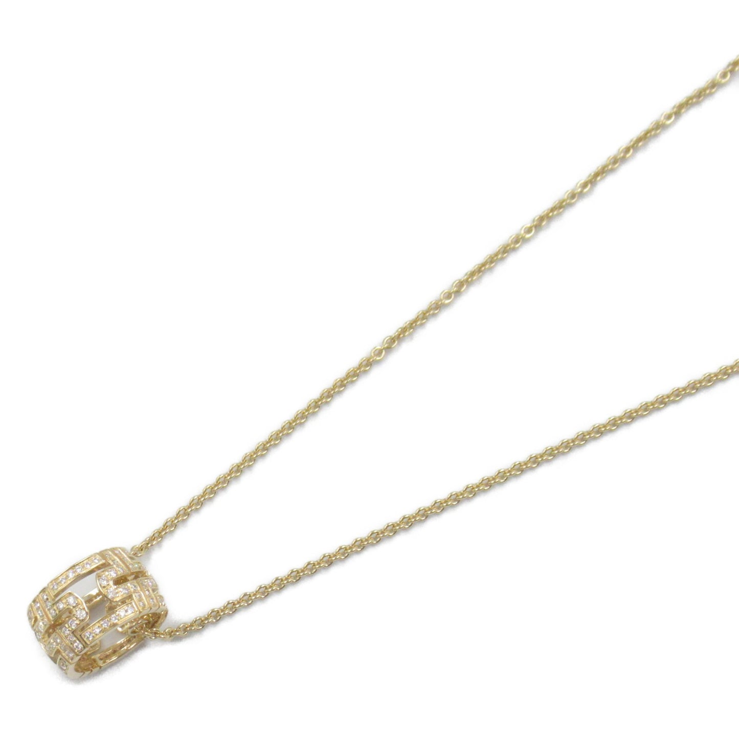 パレンテシ ネックレス ダイヤ ネックレス K18（イエローゴールド） ダイヤモンド クリア ブルガリ アクセサリー BVLGARI