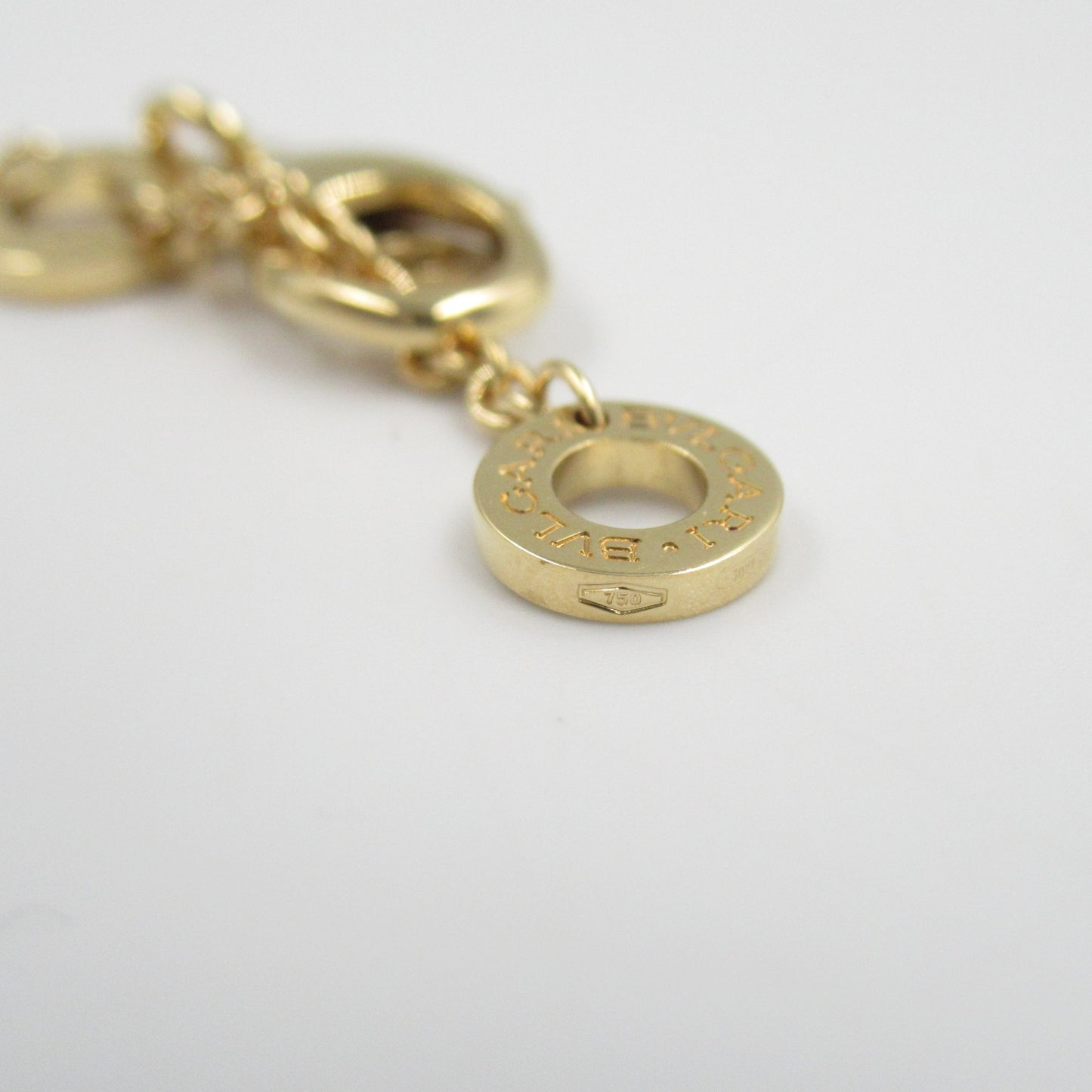 パレンテシ ネックレス ダイヤ ネックレス K18（イエローゴールド） ダイヤモンド クリア ブルガリ アクセサリー BVLGARI