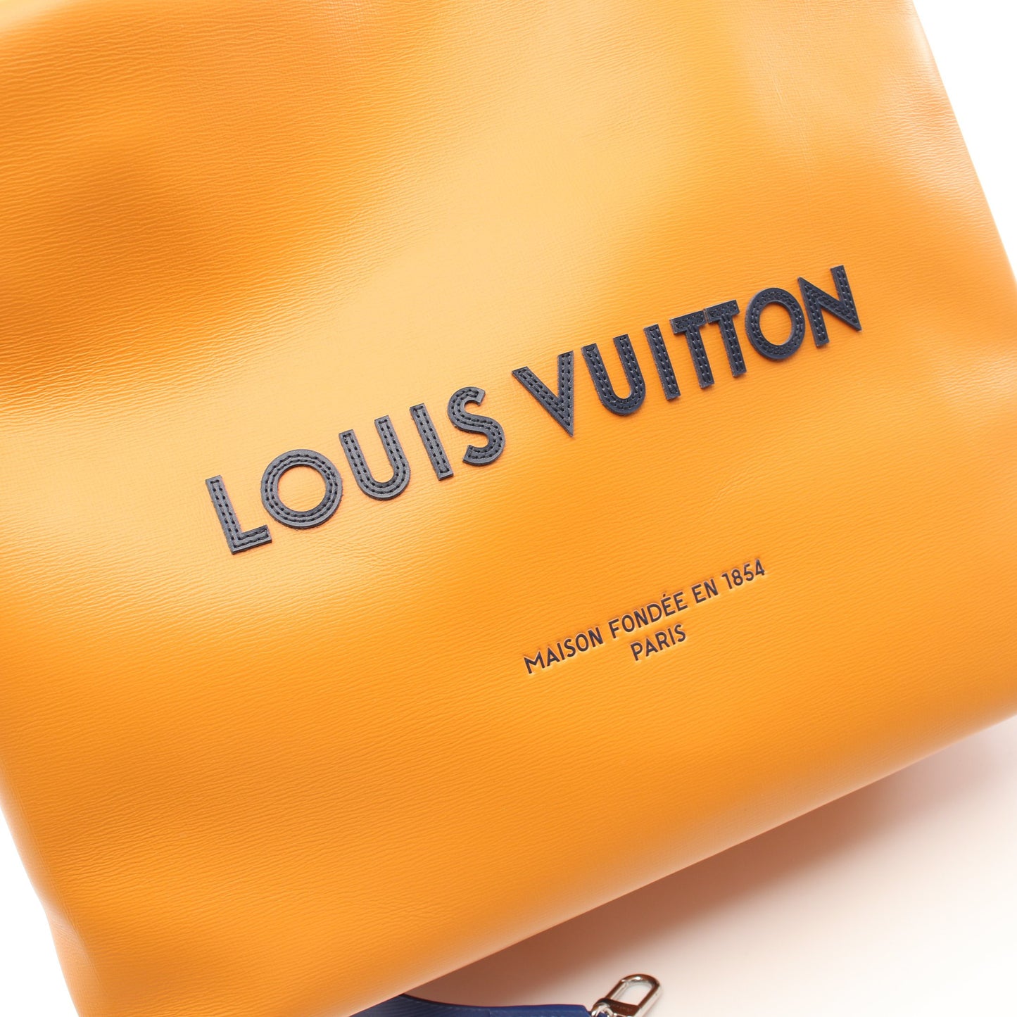 ショッパー トート MM サフラン ハンドバッグ トートバッグ レザー オレンジ 2WAY ルイヴィトン バッグ LOUIS VUITTON