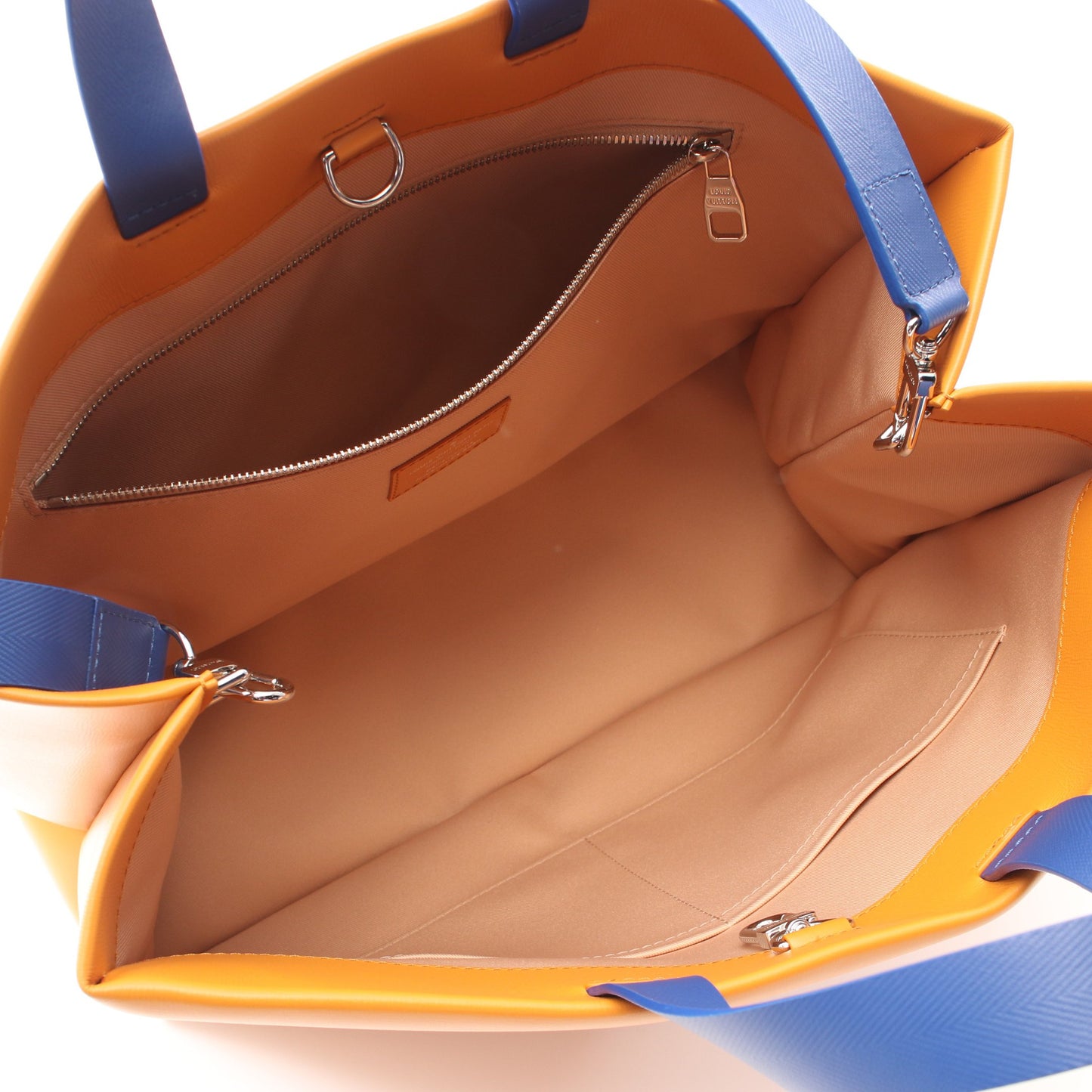 ショッパー トート MM サフラン ハンドバッグ トートバッグ レザー オレンジ 2WAY ルイヴィトン バッグ LOUIS VUITTON