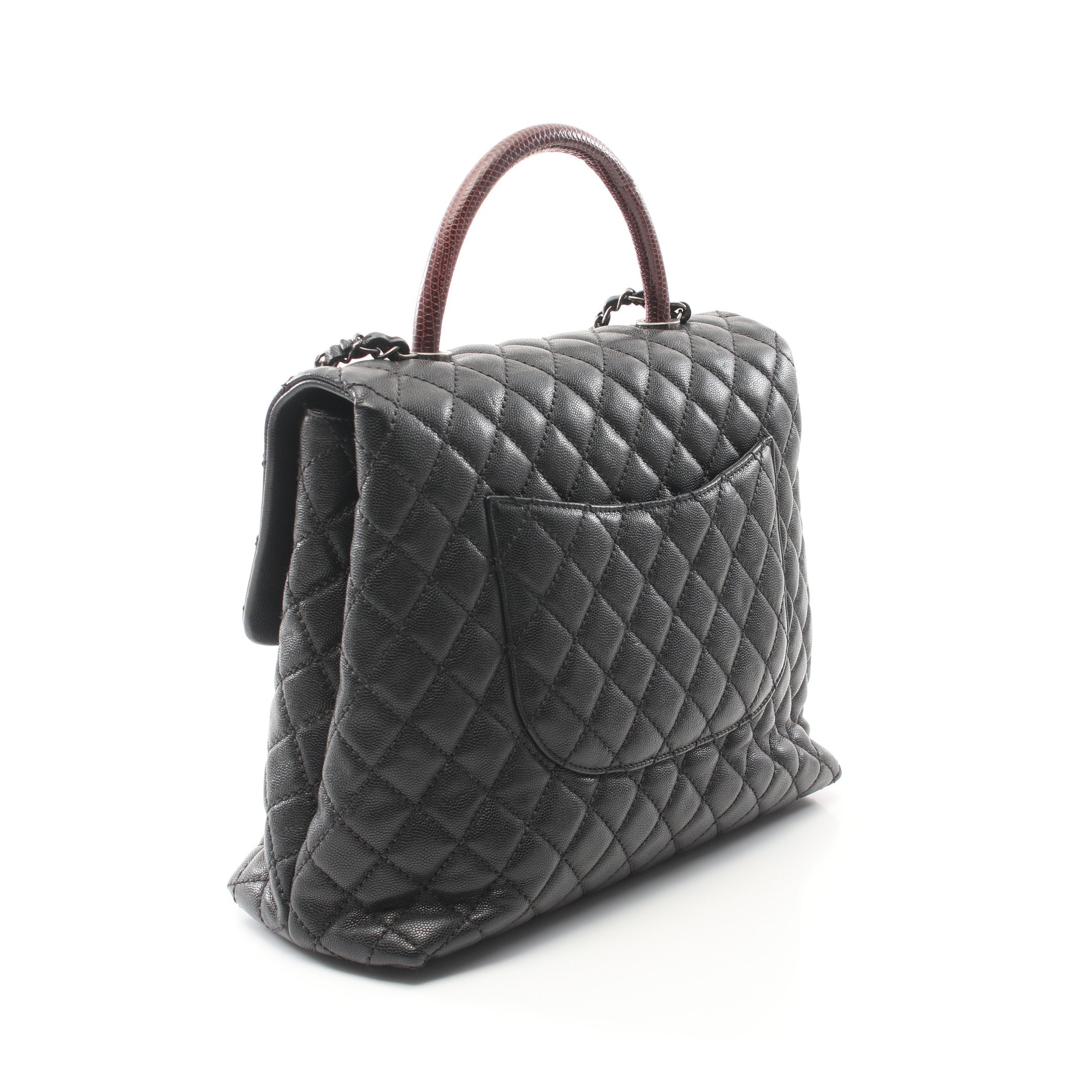 CHANEL シャネル リザード　チェーン　ショルダーバッグ マトラッセル CHANEL シャネル マトラッセ リザードチェーンショルダーバッグ