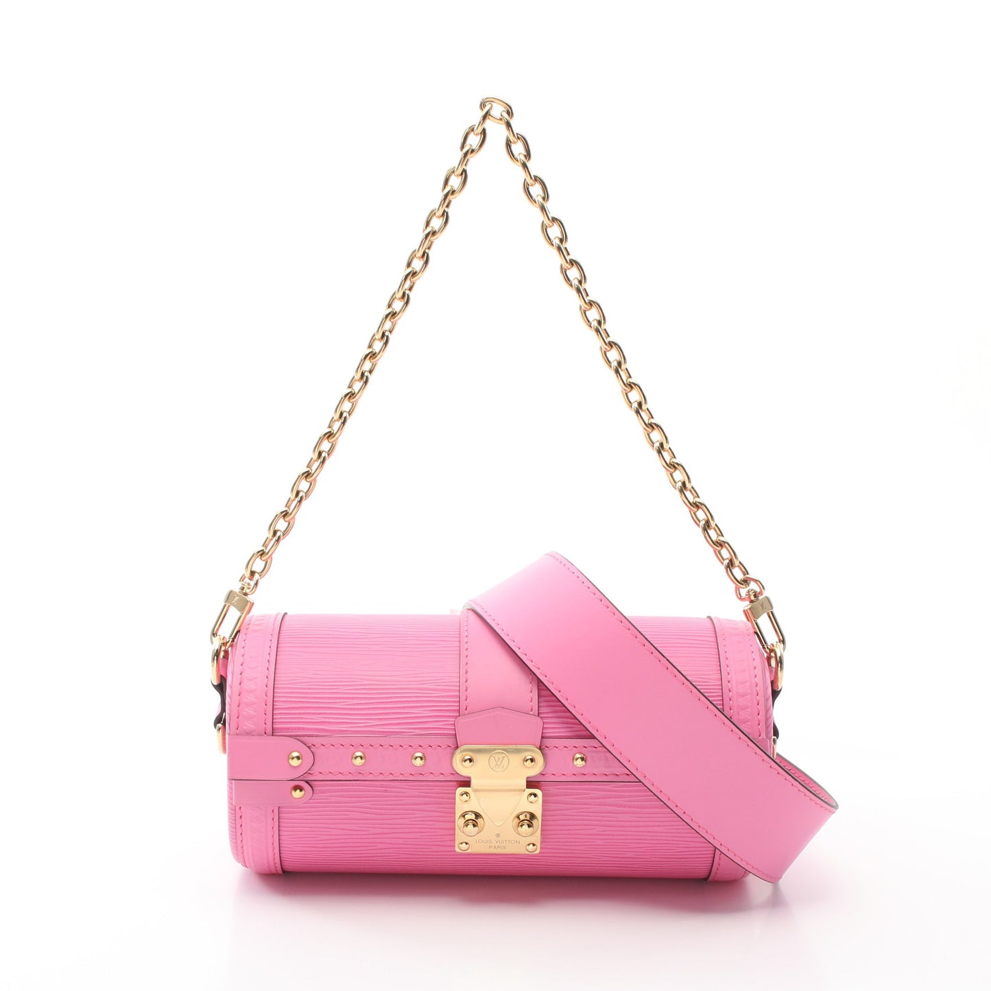 パピヨントランク エピ ローズ チェーンハンドバッグ レザー ピンク 2WAY ルイヴィトン バッグ LOUIS VUITTON