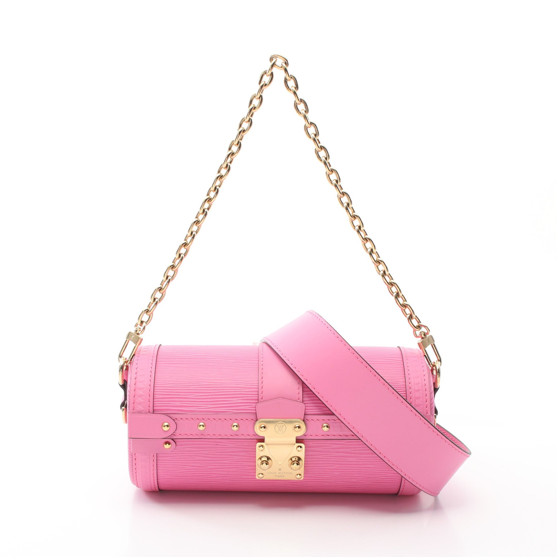 パピヨントランク エピ ローズ チェーンハンドバッグ レザー ピンク 2WAY ルイヴィトン バッグ LOUIS VUITTON