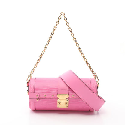 パピヨントランク エピ ローズ チェーンハンドバッグ レザー ピンク 2WAY ルイヴィトン バッグ LOUIS VUITTON