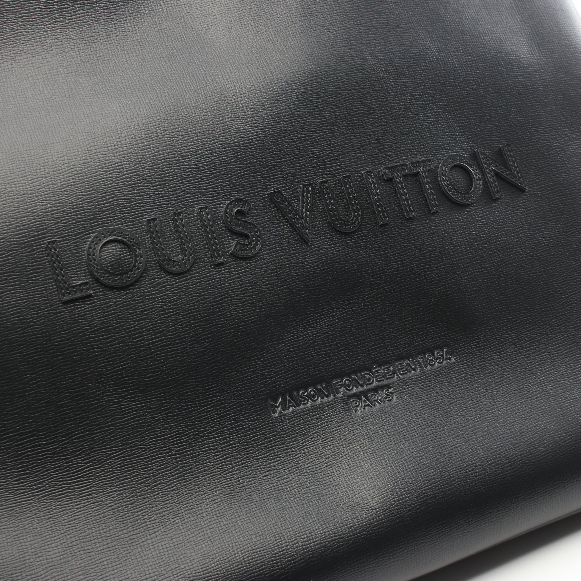 ショッパー トート MM ハンドバッグ トートバッグ レザー ブラック 2WAY 2025SS ルイヴィトン バッグ LOUIS VUITTON