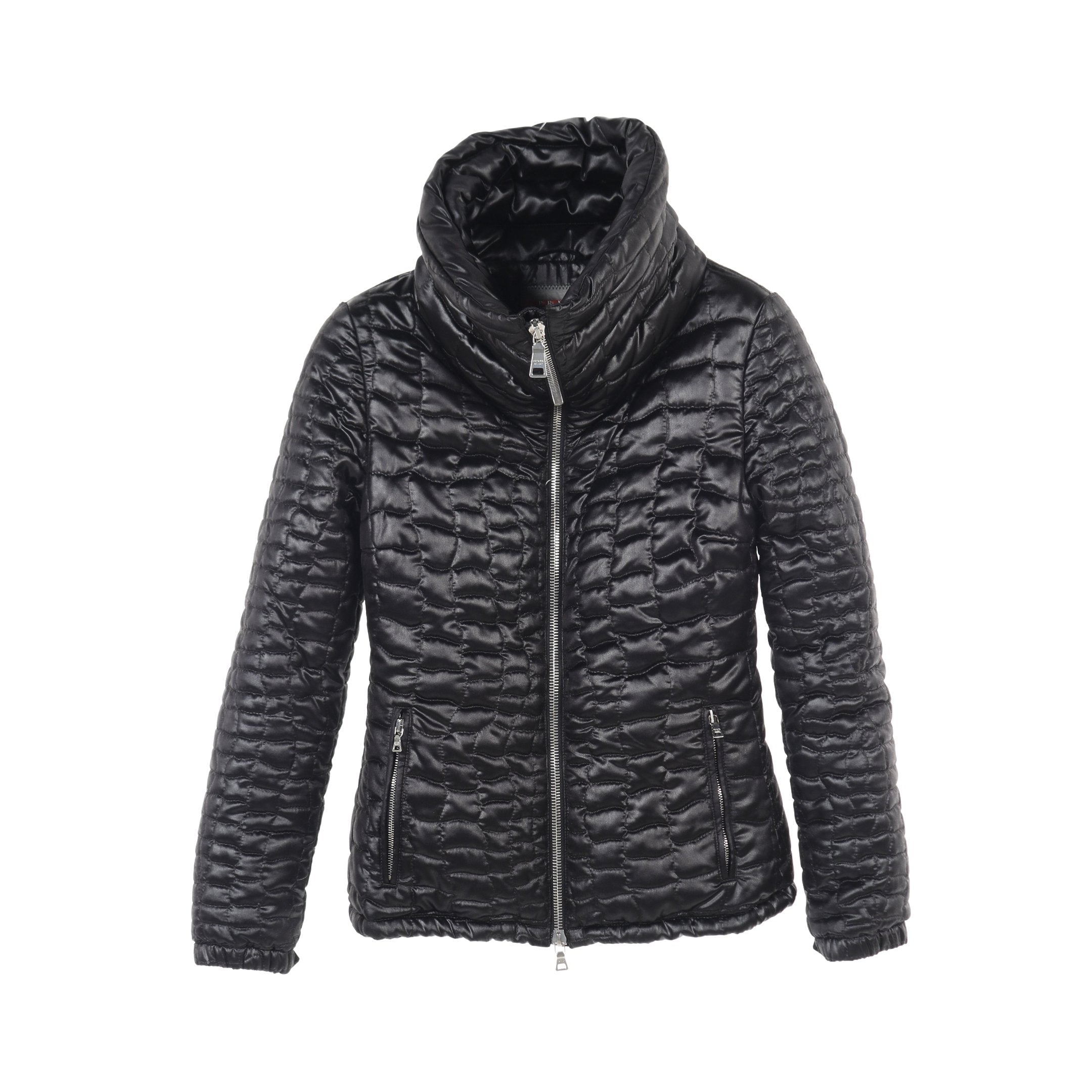 専用 PRADA ダウン ジャケット ブラック 三角プレート M程度