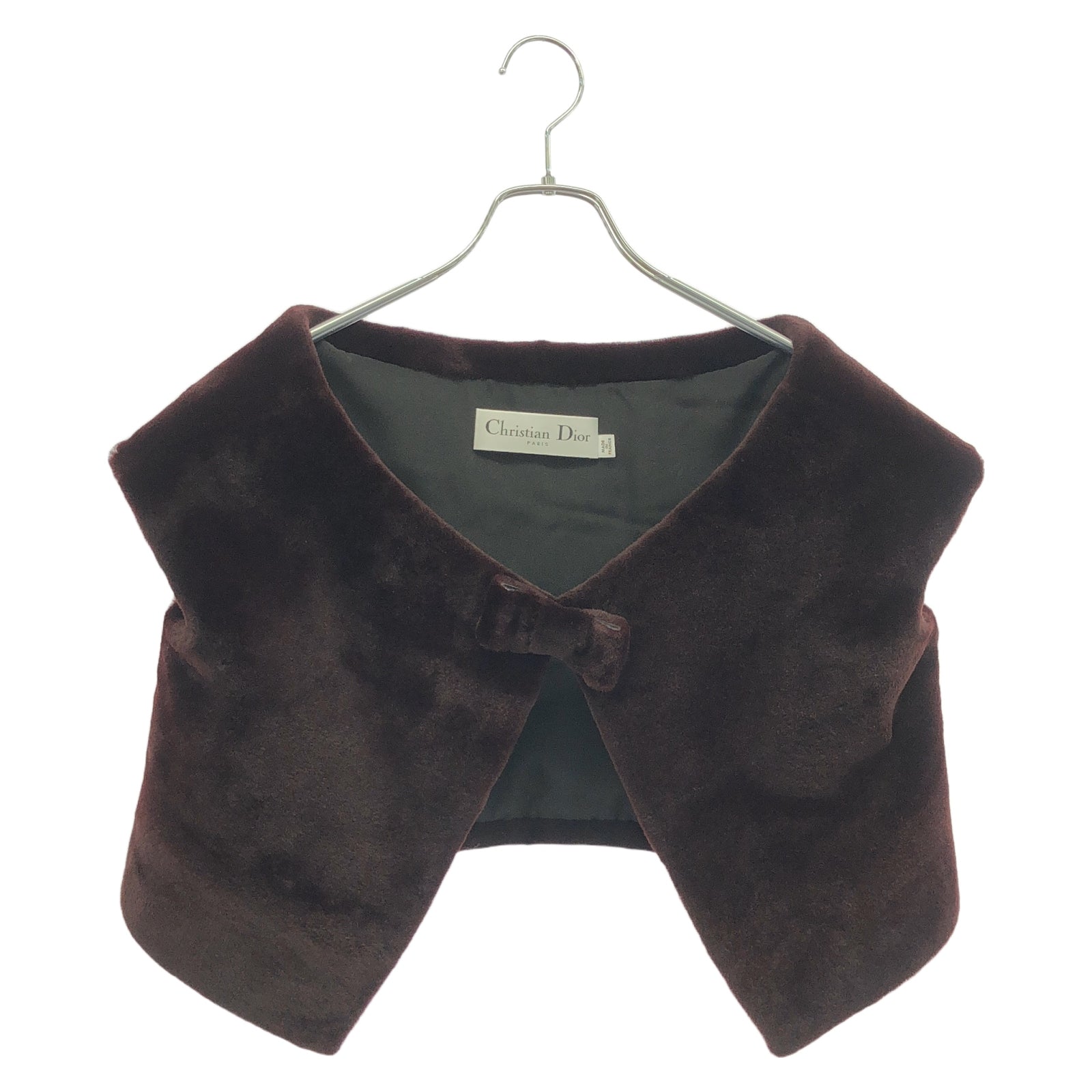 ディオール Dior ボレロ ベスト 衣料品 トップス レディース ボルドー系 【中古】 ボレロ ベスト その他 ボルドー ディオール – RECLO