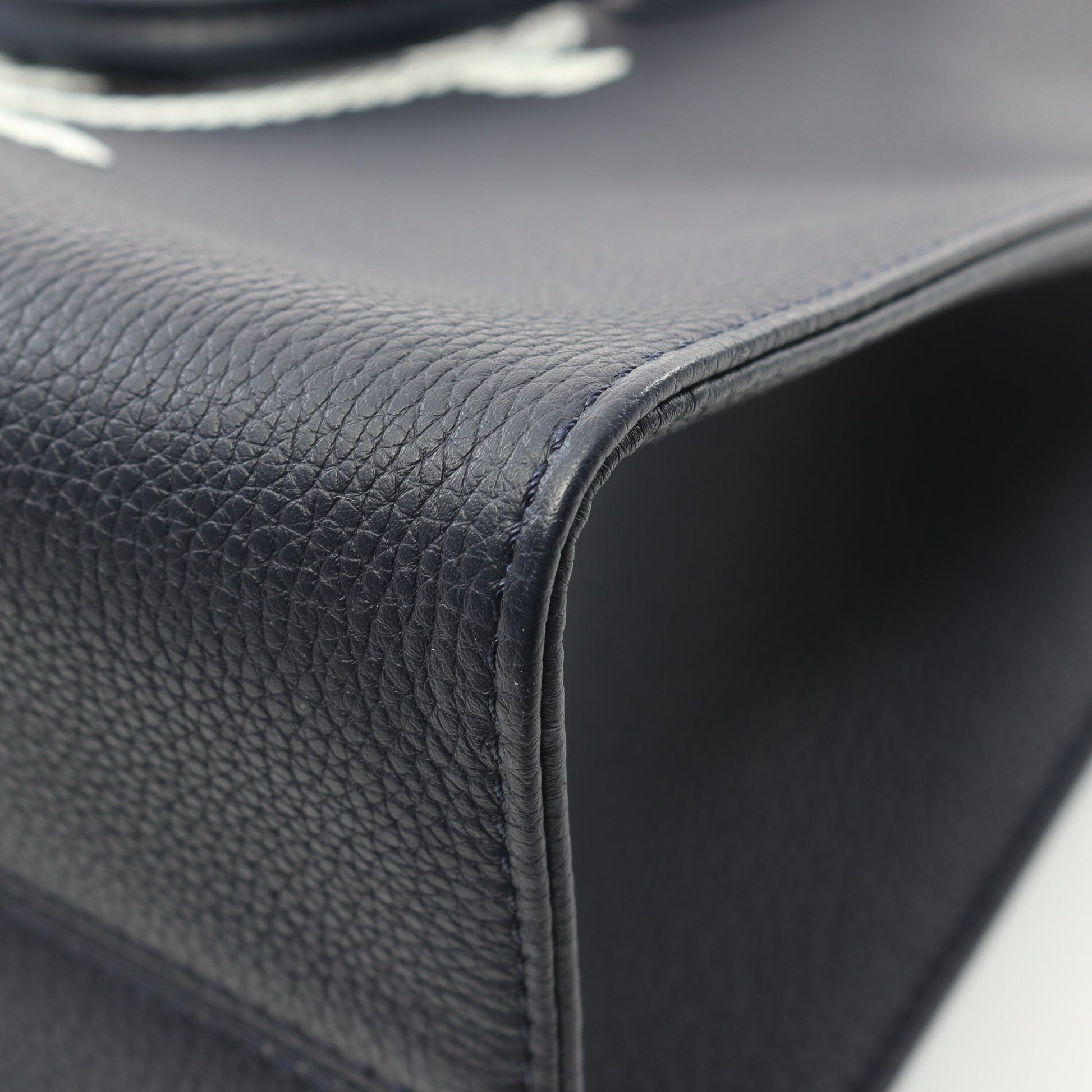 オンザゴーMM セーラーズノット ノーティカル 1022 ショルダーバッグ トートバッグ レザー ネイビー ルイヴィトン バッグ LOUIS VUITTON