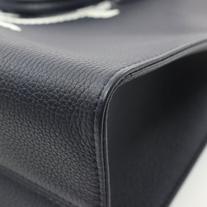 オンザゴーMM セーラーズノット ノーティカル 1022 ショルダーバッグ トートバッグ レザー ネイビー ルイヴィトン バッグ LOUIS VUITTON