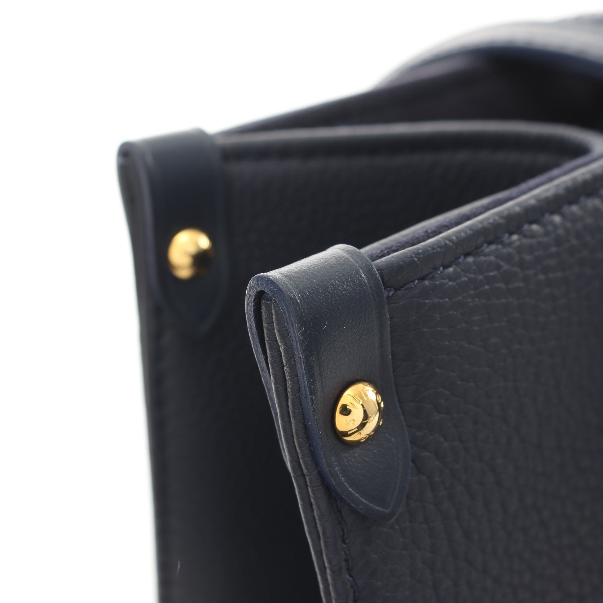オンザゴーMM セーラーズノット ノーティカル 1022 ショルダーバッグ トートバッグ レザー ネイビー ルイヴィトン バッグ LOUIS VUITTON