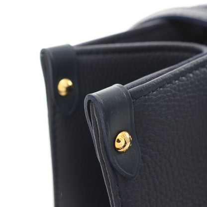 オンザゴーMM セーラーズノット ノーティカル 1022 ショルダーバッグ トートバッグ レザー ネイビー ルイヴィトン バッグ LOUIS VUITTON