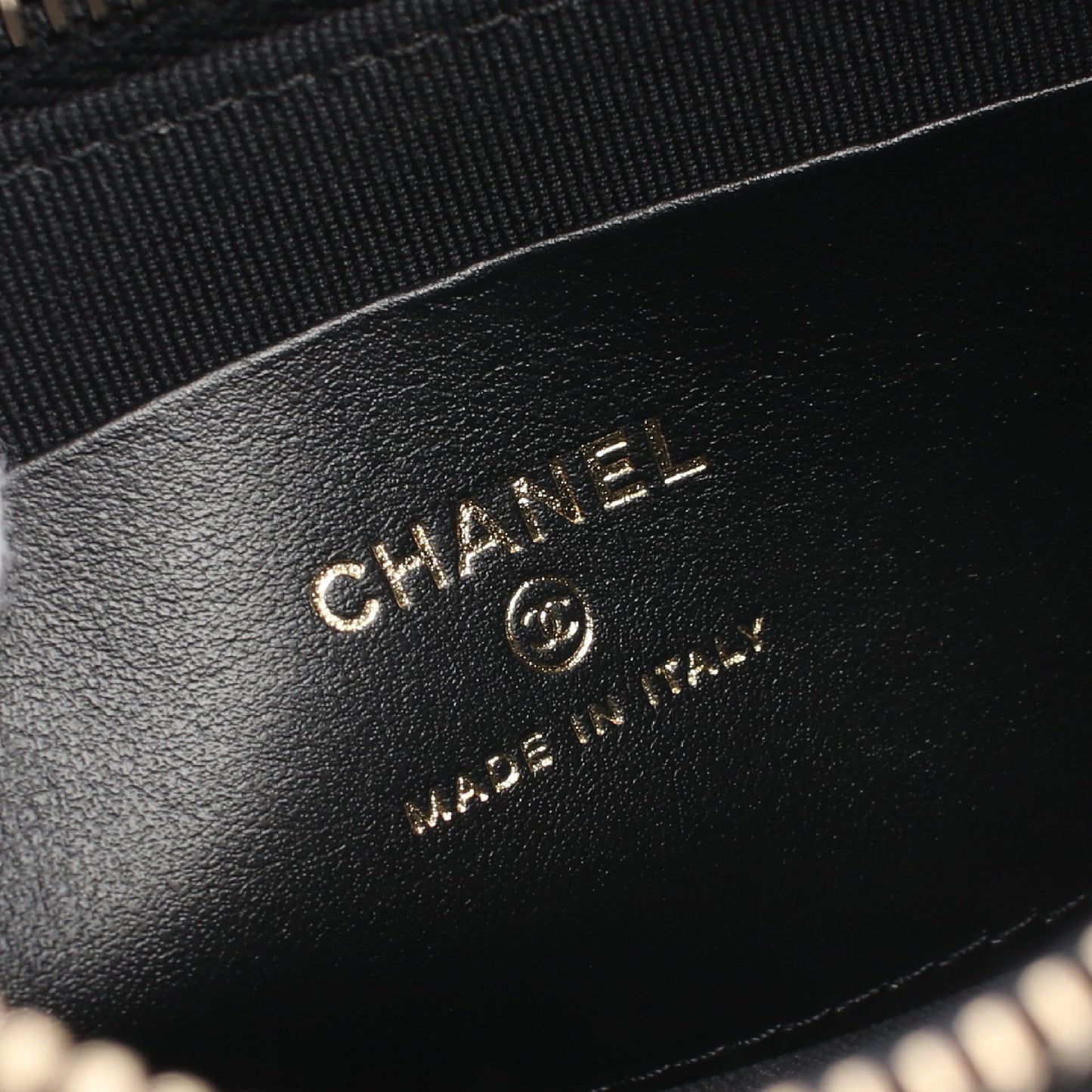 マトラッセ チェーンショルダーバッグ ラムスキン ブラック ゴールド金具 2WAY シャネル バッグ CHANEL