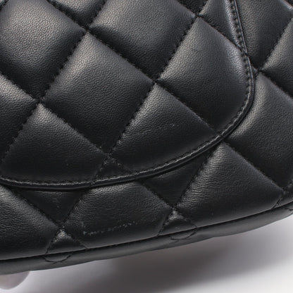 ミニマトラッセ チェーンショルダーバッグ ラムスキン ブラック ゴールド金具 シャネル バッグ CHANEL