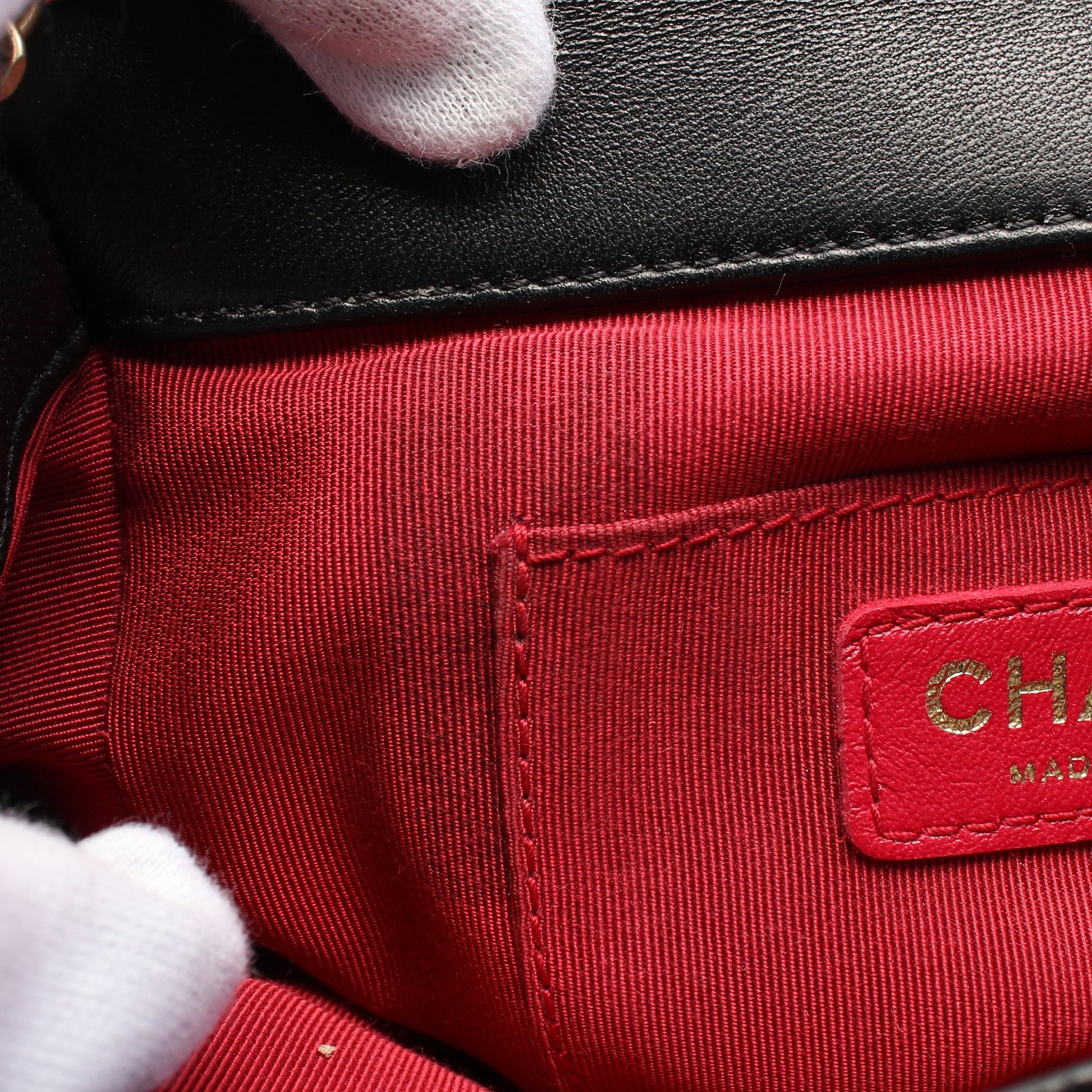 ハンドバッグ チェーンショルダーバッグ レザー ブラック ゴールド金具 シャネル バッグ CHANEL