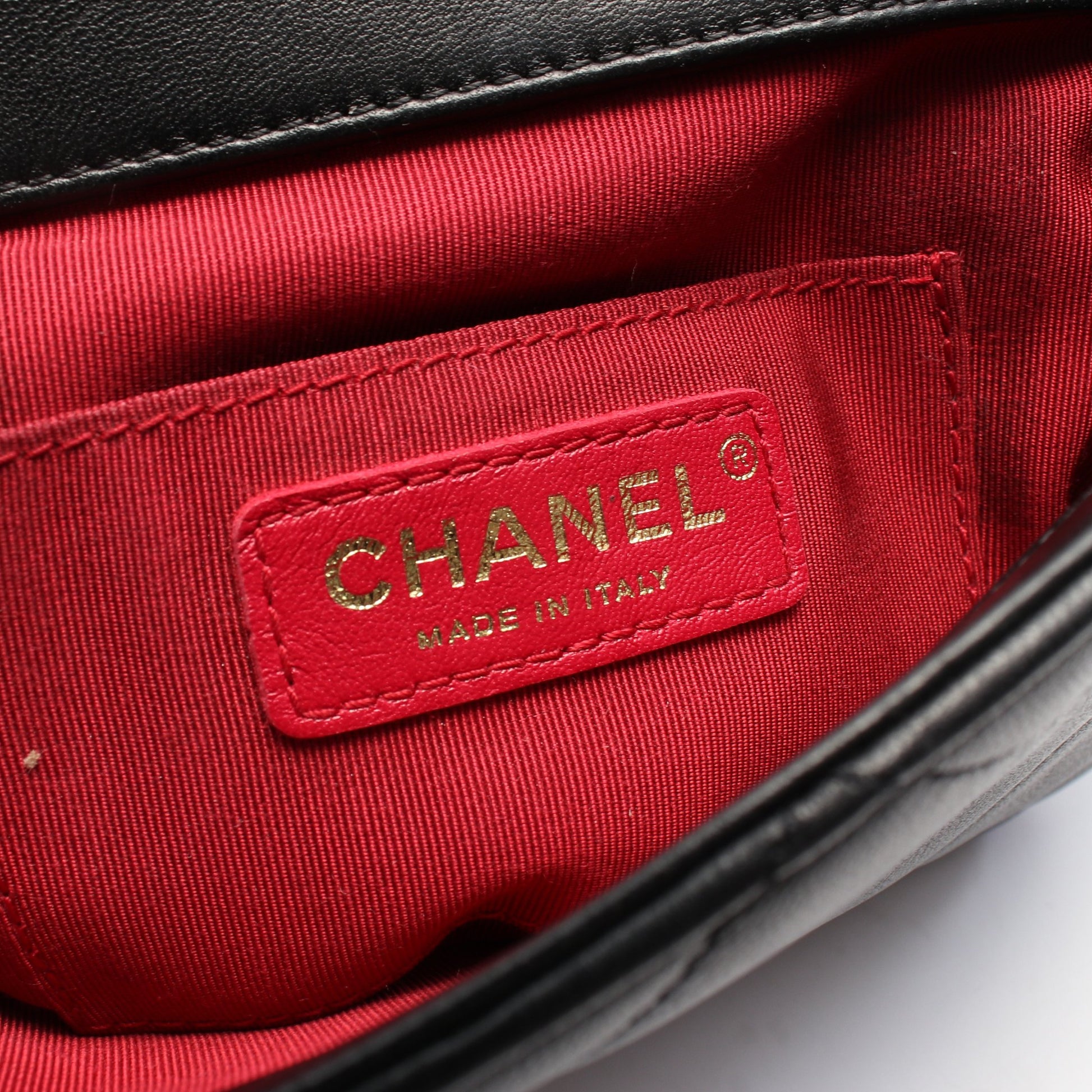 ハンドバッグ チェーンショルダーバッグ レザー ブラック ゴールド金具 シャネル バッグ CHANEL