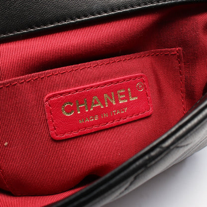 ハンドバッグ チェーンショルダーバッグ レザー ブラック ゴールド金具 シャネル バッグ CHANEL