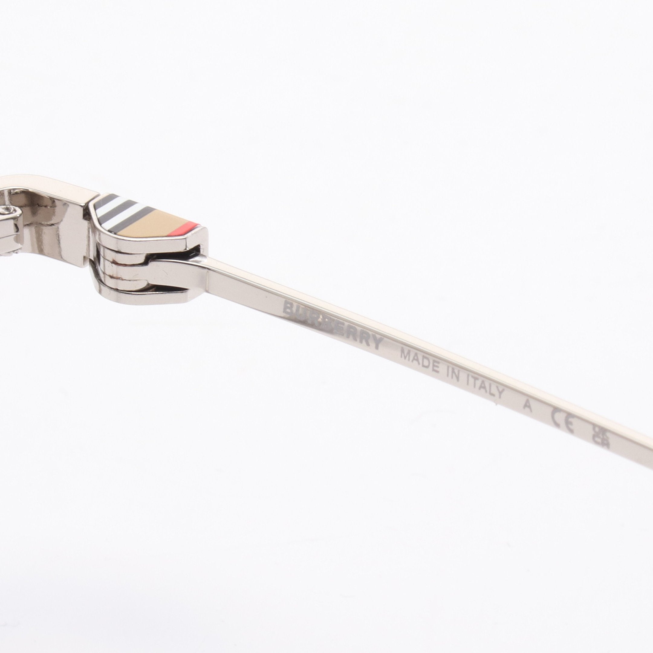 メガネ 眼鏡 シルバー マルチカラー バーバリー – RECLO