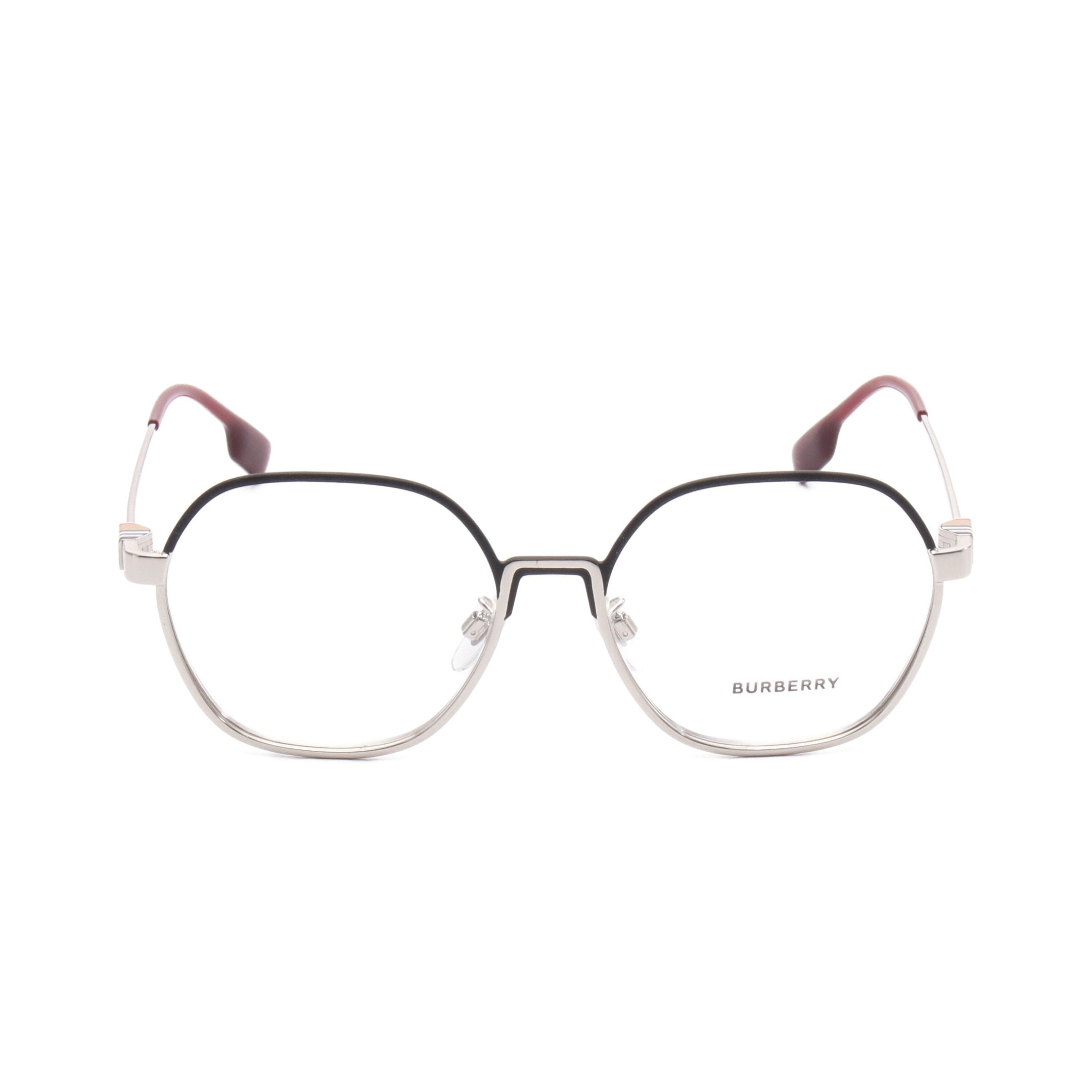 BURBERRY　眼鏡　ツーポイント シルバー メガネ 眼鏡 シルバー マルチカラー バーバリー – RECLO