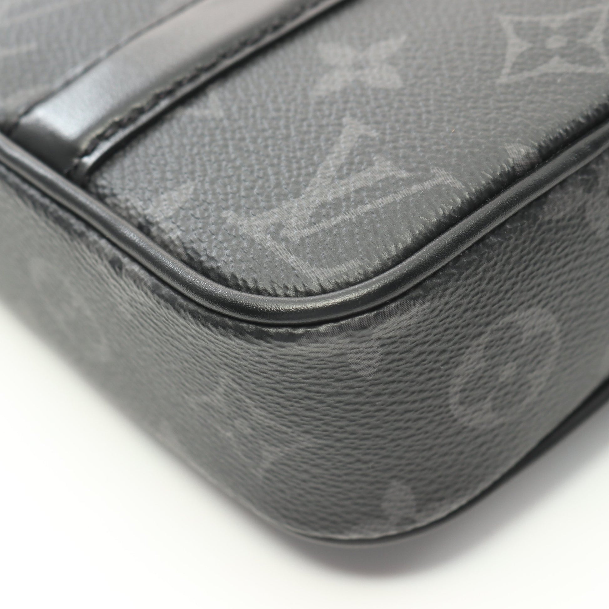 ナノ PDV モノグラムエクリプス ハンドバッグ PVC レザー ブラック 2WAY ルイヴィトン バッグ LOUIS VUITTON