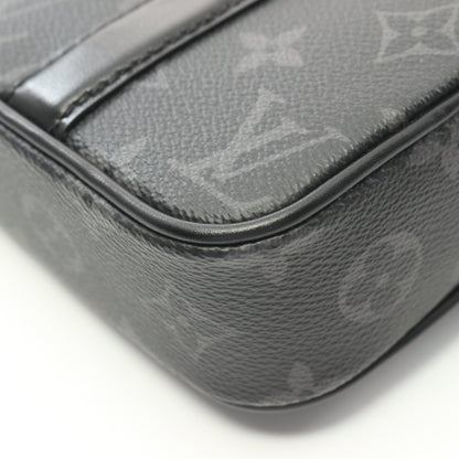 ナノ PDV モノグラムエクリプス ハンドバッグ PVC レザー ブラック 2WAY ルイヴィトン バッグ LOUIS VUITTON