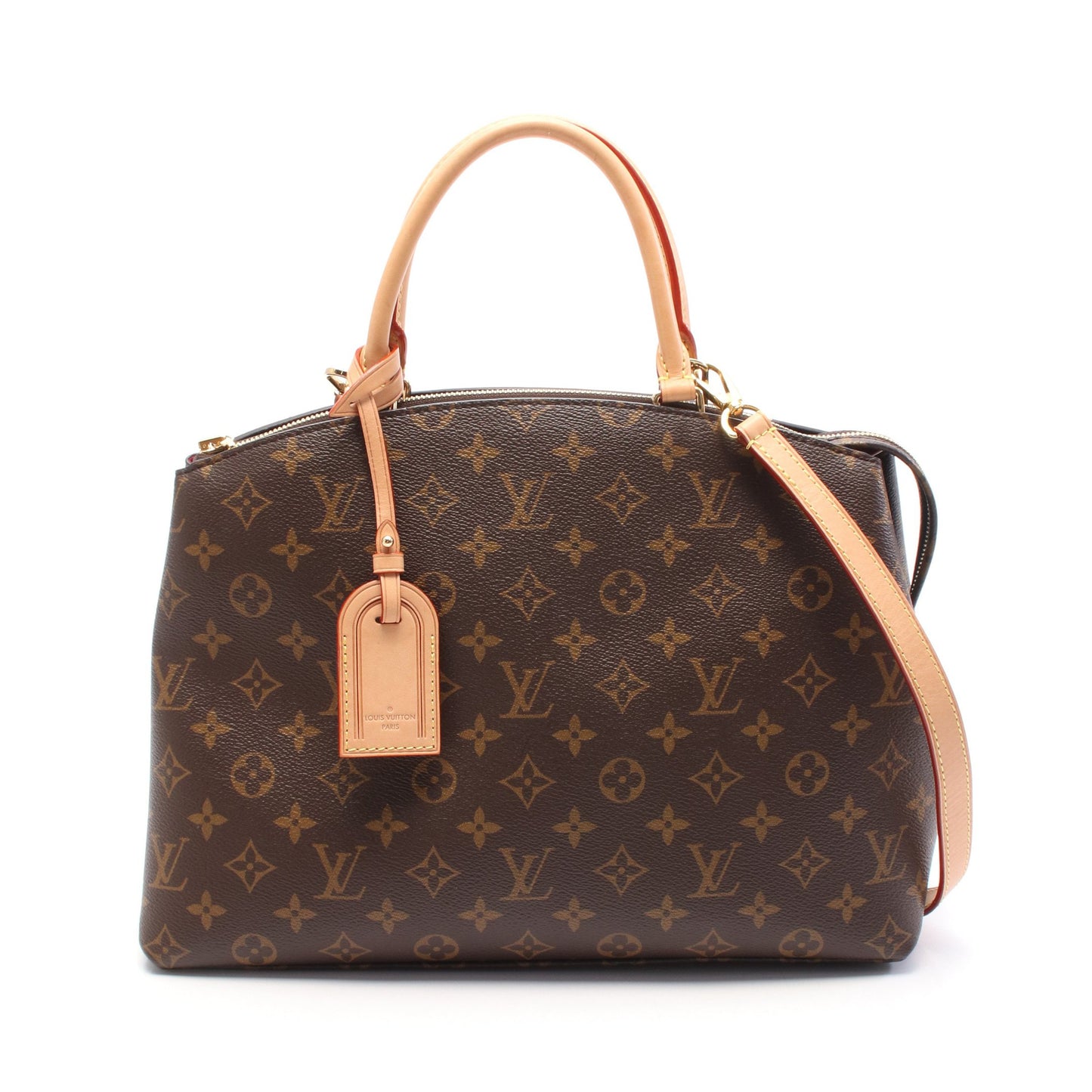 グラン パレMM モノグラム ハンドバッグ PVC レザー ブラウン 2WAY ルイヴィトン バッグ LOUIS VUITTON