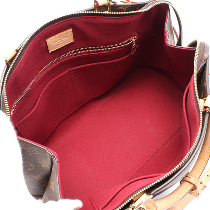 グラン パレMM モノグラム ハンドバッグ PVC レザー ブラウン 2WAY ルイヴィトン バッグ LOUIS VUITTON