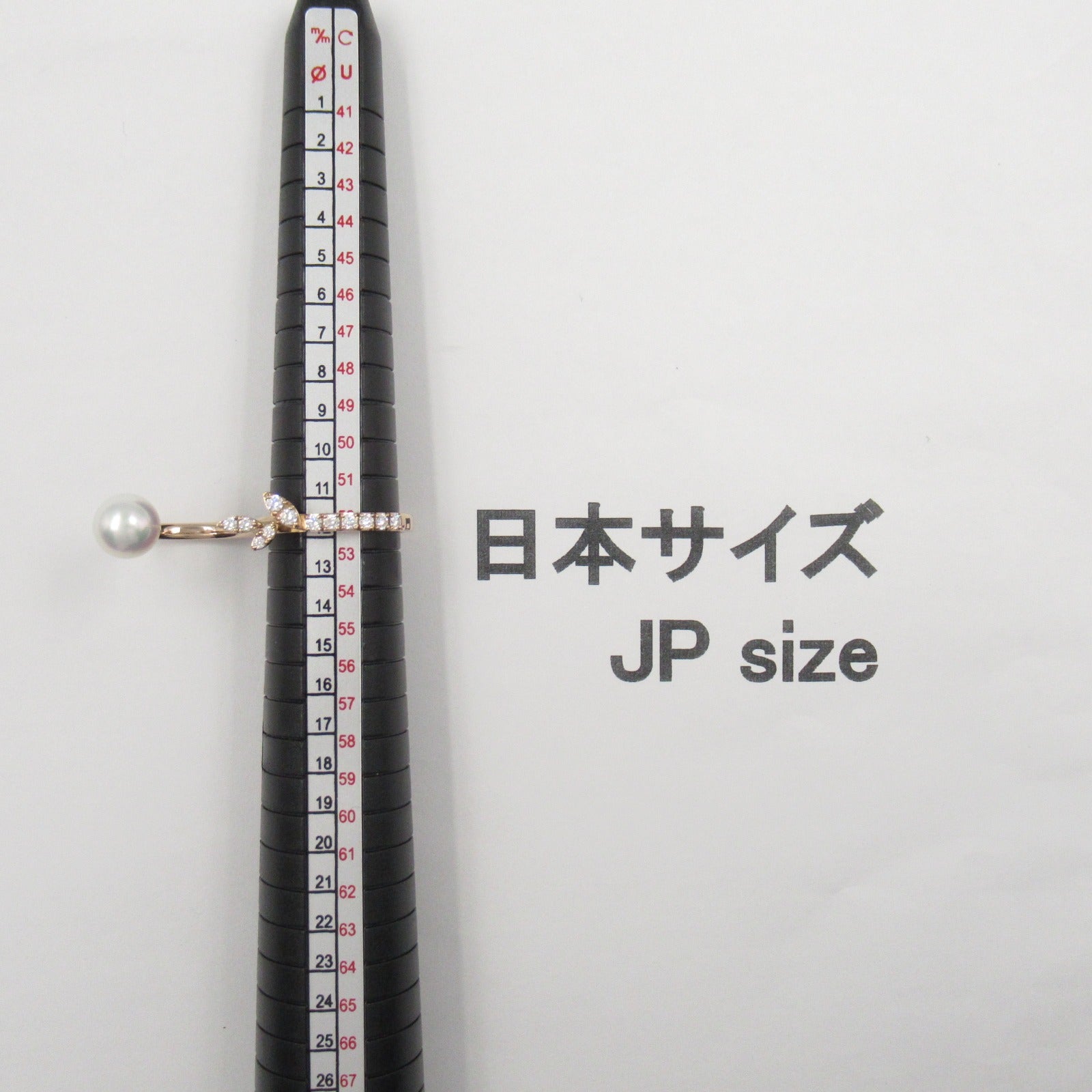 クーゲル ダブルフィンガー リング アコヤパール ダイヤ リング 指輪 K18PG（ピンクゴールド） ダイヤモンド アコヤパール クリア ホワイト タサキ アクセサリー TASAKI