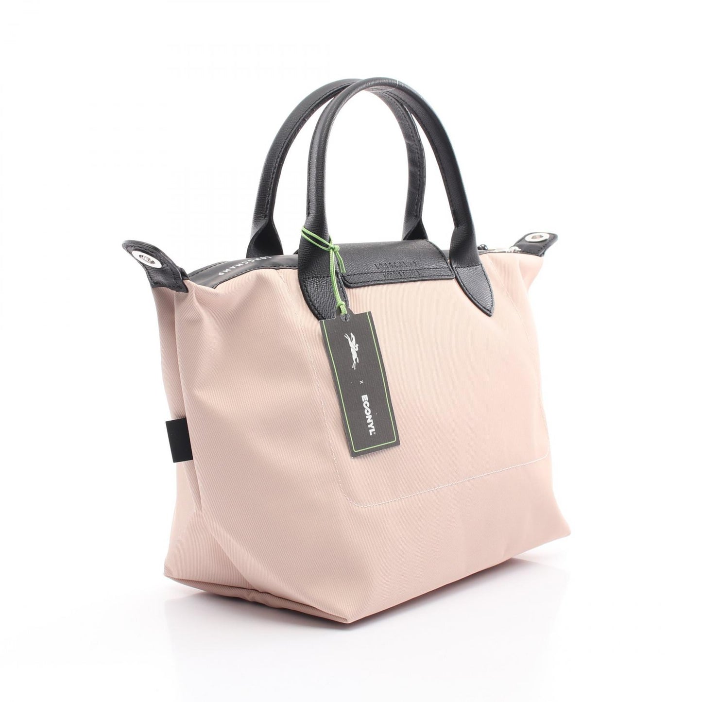 ル プリアージュ エナジー S トップハンドル ハンドバッグ トートバッグ キャンバス レザー ピンク ブラック ロンシャン バッグ LONGCHAMP