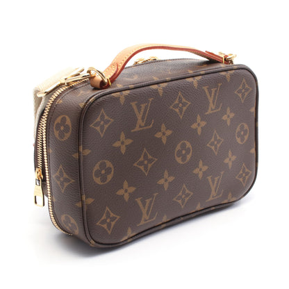 ユーティリティ クロスボディ モノグラム ショルダーバッグ PVC レザー ブラウン ルイヴィトン バッグ LOUIS VUITTON