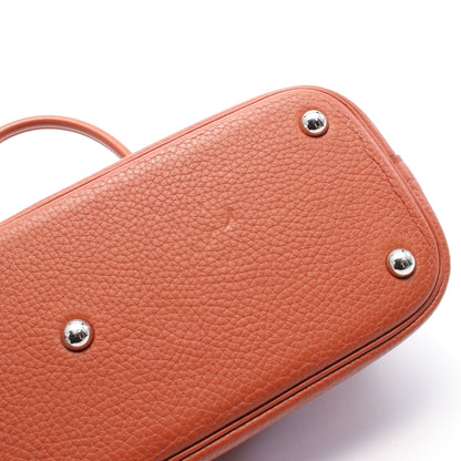 ボリード31 テールバテュー ハンドバッグ トリヨンクレマンス ブラウン シルバー金具 2WAY X刻印 エルメス バッグ HERMES