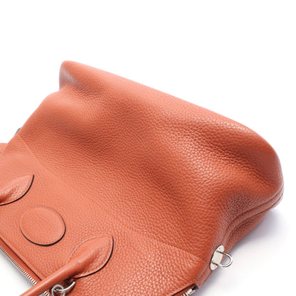 ボリード31 テールバテュー ハンドバッグ トリヨンクレマンス ブラウン シルバー金具 2WAY X刻印 エルメス バッグ HERMES