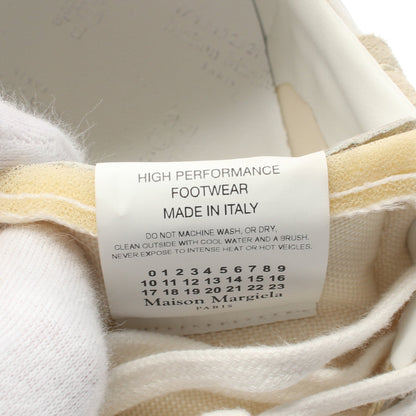 RUNNER ランナー スニーカー ナイロン スエード ホワイト ライトグレー メゾンマルジェラ22 シューズ Maison Margiela 22