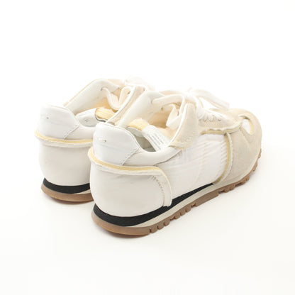 RUNNER ランナー スニーカー ナイロン スエード ホワイト ライトグレー メゾンマルジェラ22 シューズ Maison Margiela 22