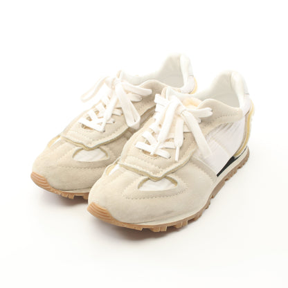 RUNNER ランナー スニーカー ナイロン スエード ホワイト ライトグレー メゾンマルジェラ22 シューズ Maison Margiela 22