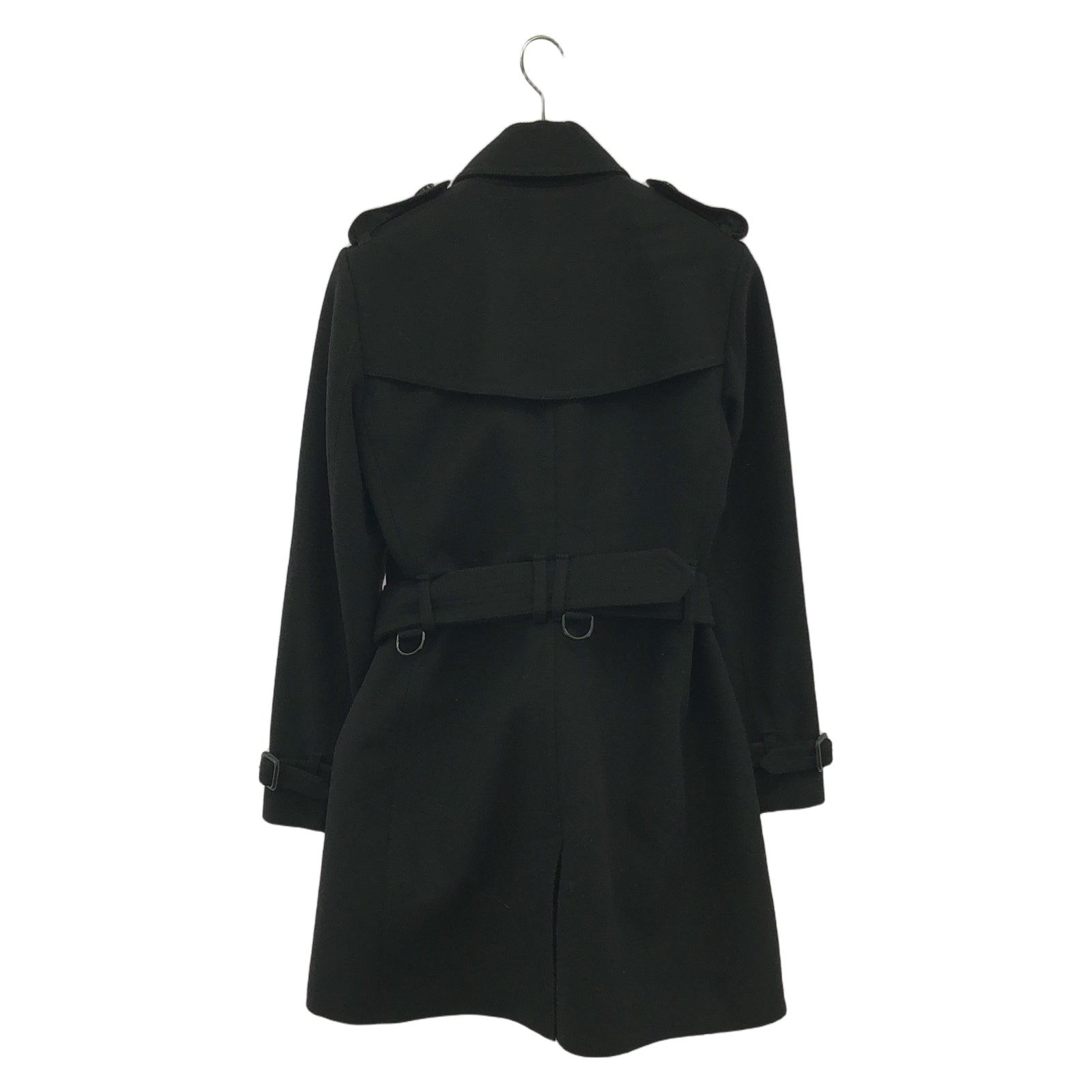 【即日発送】Burberry ウールコート　LL カシミヤ ウールコート コート ウール ブラック バーバリー – RECLO