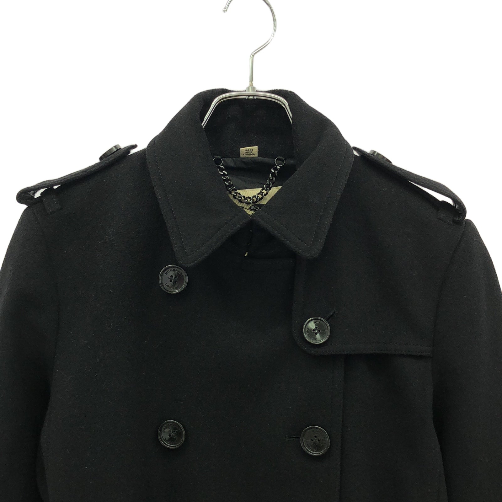 ウールコート コート ウール ブラック バーバリー – RECLO