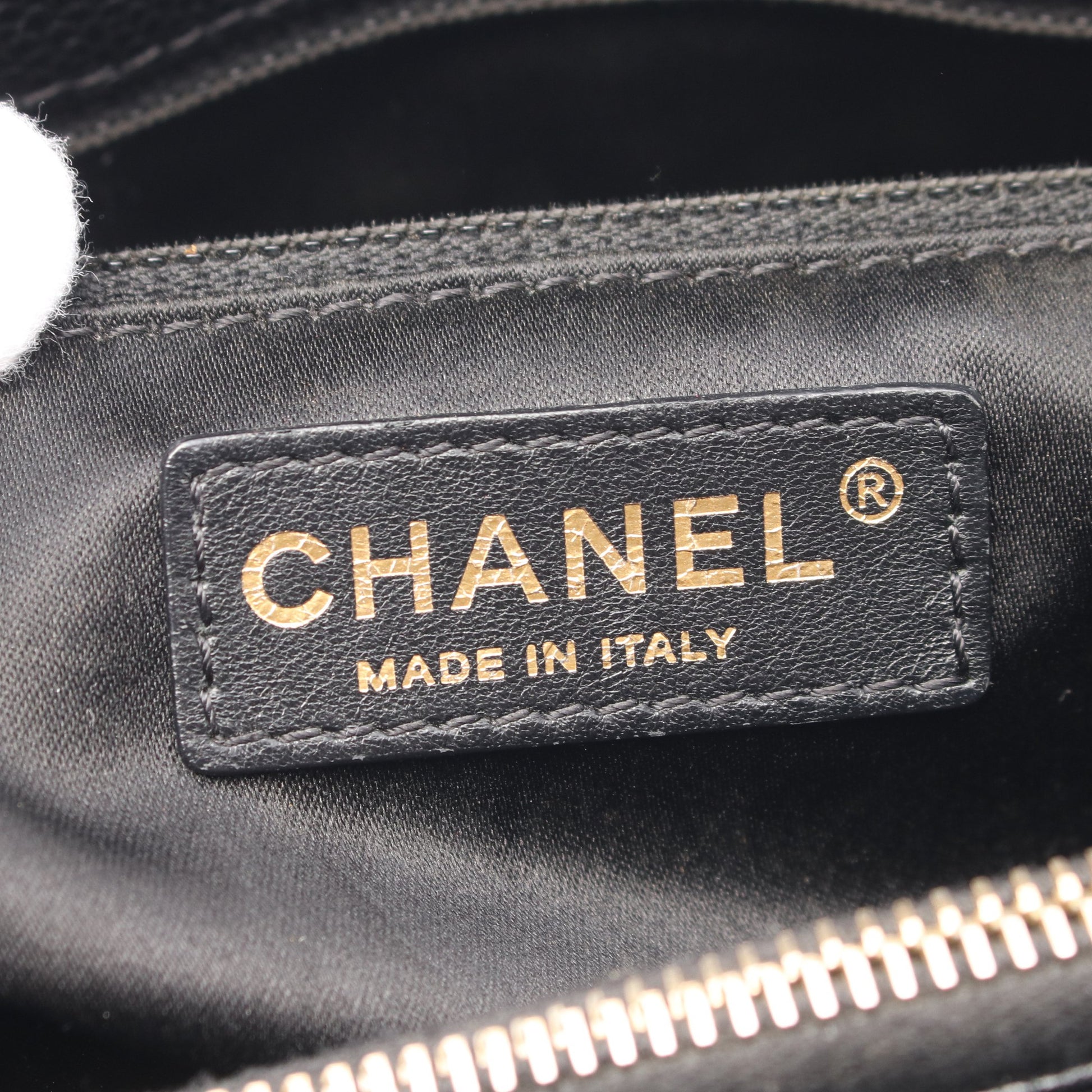 マトラッセ グランドショッピング GST チェーンショルダーバッグ チェーントートバッグ キャビアスキン ブラック ゴールド金具 シャネル バッグ CHANEL