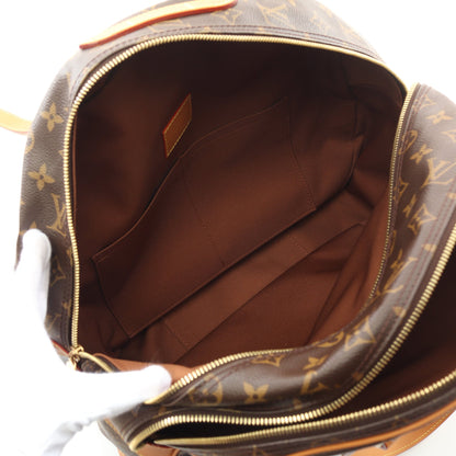 ソフト ハット トランク モノグラム ボストンバッグ PVC レザー ブラウン ルイヴィトン バッグ LOUIS VUITTON