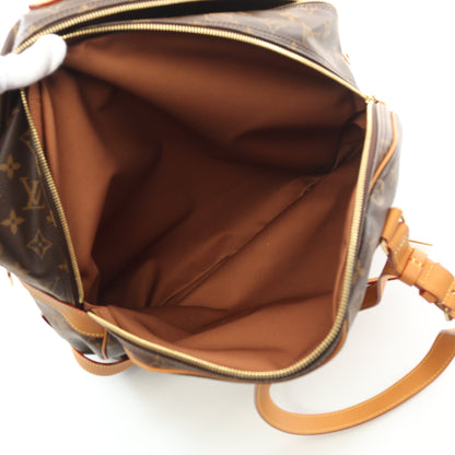 ソフト ハット トランク モノグラム ボストンバッグ PVC レザー ブラウン ルイヴィトン バッグ LOUIS VUITTON