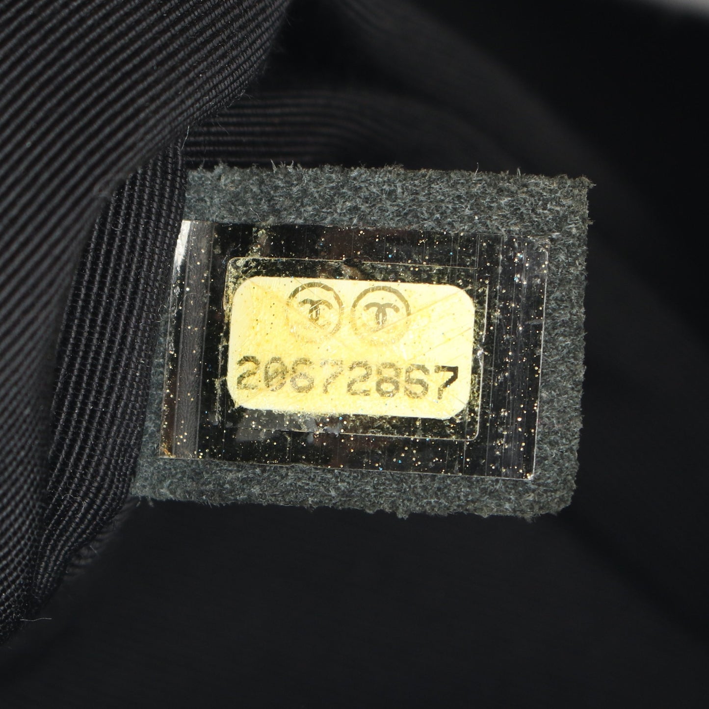 マトラッセ チェーンショルダーバッグ ラムスキン ネイビー ブラック ゴールド金具 シャネル バッグ CHANEL