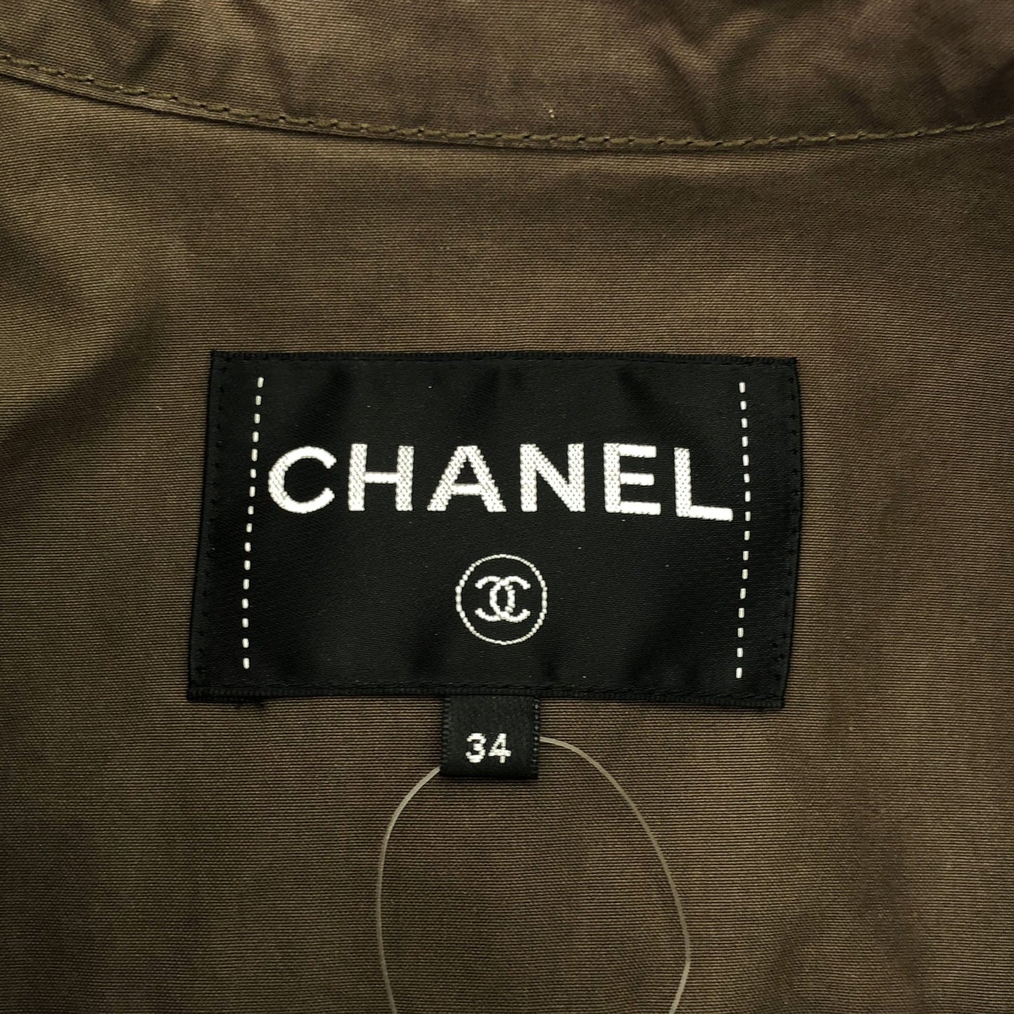 ロングコート コート コットン ブラウン シャネル アウター CHANEL