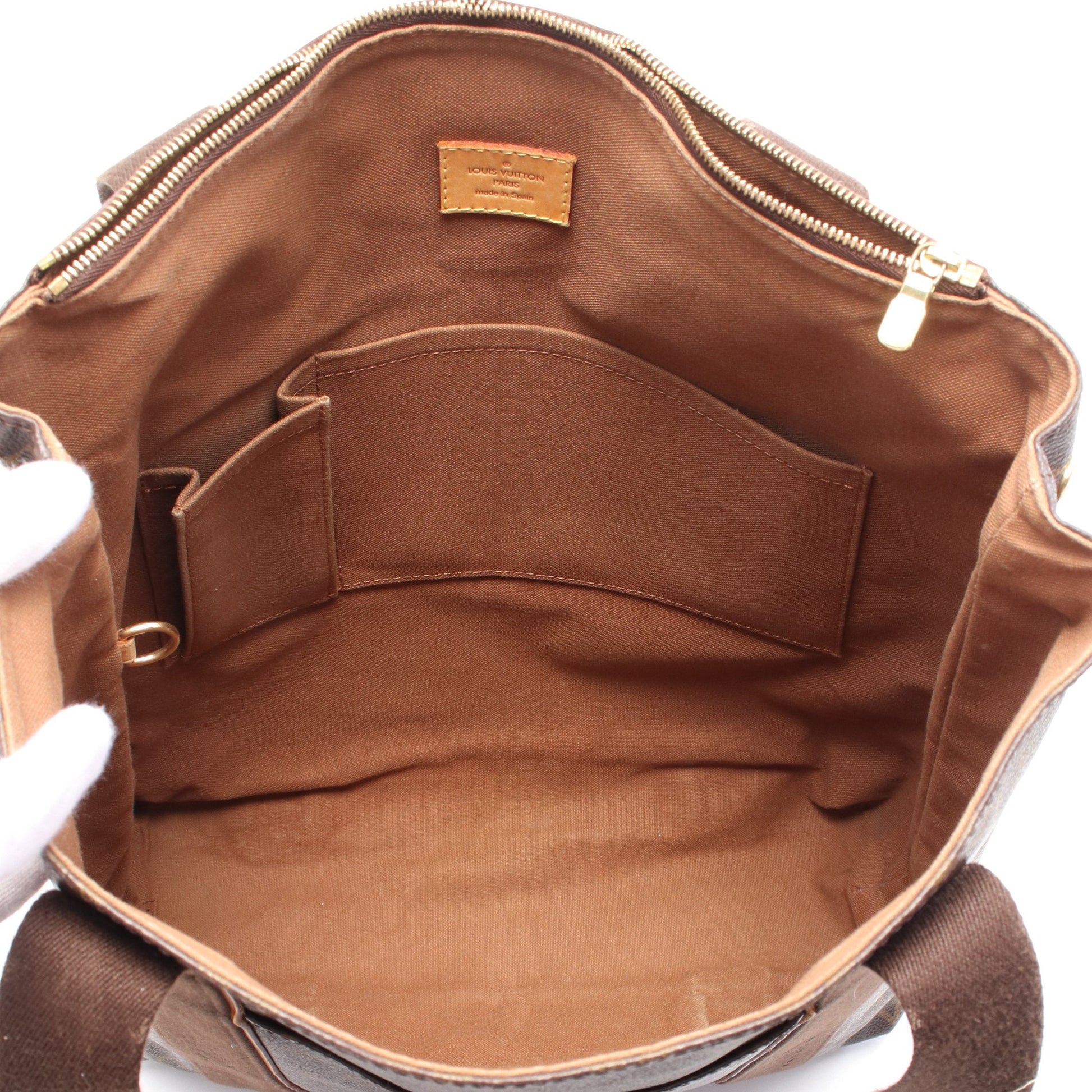 カバ ボブール モノグラム ショルダーバッグ トートバッグ PVC レザー  