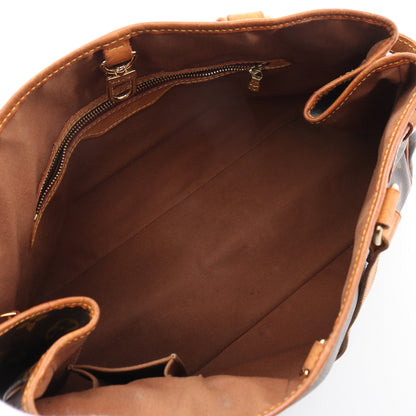 バティニョール オリゾンタル モノグラム ショルダーバッグ PVC レザー ブラウン ルイヴィトン バッグ LOUIS VUITTON